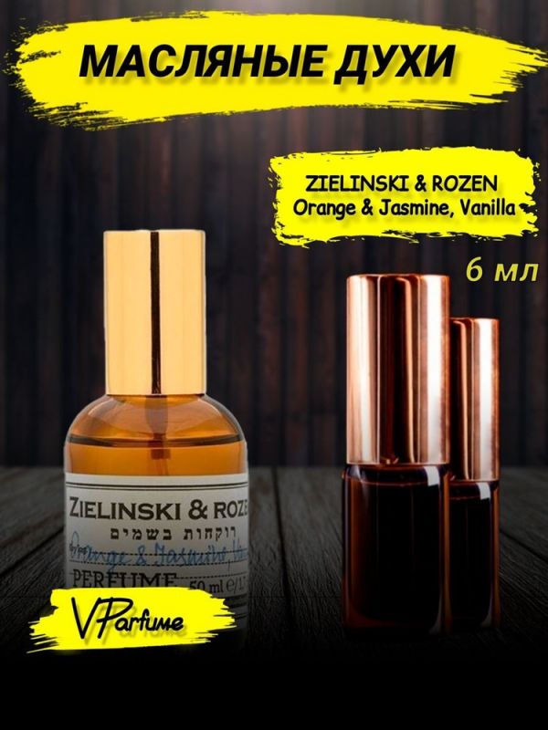 Zelinski oil perfume ORANGE & JASMINE (6 ml)